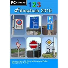 123 Fahrschule 2010 Schweiz - Verkehrstheorie f�r Auto, Roller und Motorradfahrer (Kat. B, A, A1)