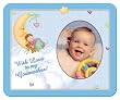 With Love to My Godmother-Boy Photo Magnet Frame
