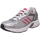 adidas Women's Duramo 3 Running Shoe,Metallic Silver/Radiant Pink/Black Silver Metallic,8.5 M US