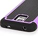 Galaxy S5 MINI Case, E LV Galaxy S5 MINI Case - Shock-Absorption / High Impact Resistant Hybrid Dual Layer Armor Defender Full Body Protective Case Cover for Samsung Galaxy S5 MINI SM-G800 with 1 Stylus and 1 E LV Microfiber Digital Cleaner (Purple)