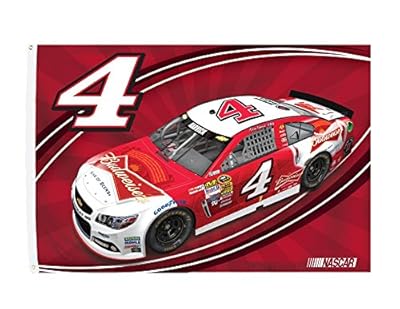 Kevin Harvick #4 3x5 CAR Flag w/grommets RR Outdoor Banner Nascar Racing