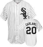 Jon Garland Chicago White Sox Home Pinstripe Youth MLB Replica Jersey