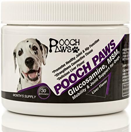 Glucosamine for Dogs Advanced Joint &amp; Hip Supplement with MSM, Vitamin C &amp; E, Hyaluronic Acid, Omega 3 &amp; Omega 6 Advanced Hip and Joints with MSM and Chondroitin Best Dog Supplement Treat