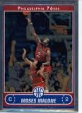2006 07 Topps Chrome Basketball Card #160 Moses Malone Houston Rockets