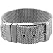 Inox Jewelry 316L Stainless Steel Mesh Belt Bracelet