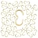 Beadalon Gold Plated Medium Quick Link Figure 8 Connectors 7.5mm Long (60 Pcs)