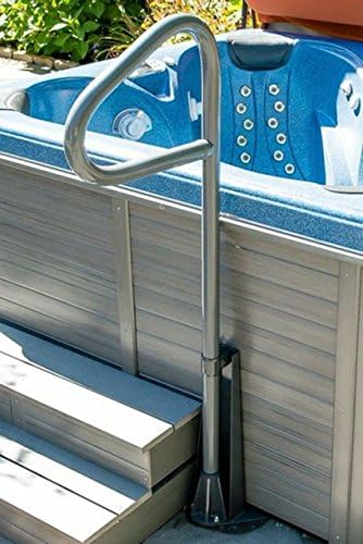 Hot Tub Products SUB-48-BB Spa Ease 48 in. Safety Rail with Under Mount Bracket - Bourbon Brown