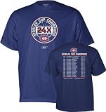 Montreal Canadiens -Navy- 24-Time Stanley Cup Champions T-Shirt