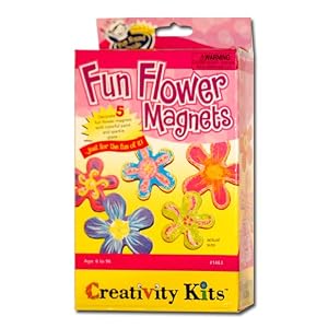 Creativity For Kids Fun Flower Magnets by 