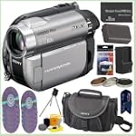 Sony DCR-DVD850 DVD Hybrid Handycam® Camcorder + Camcorder Deluxe Accessory Kit