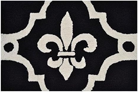 The Rug Market Fleur De Lis Area Rug  Size 22" x 34"