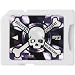 ELECOM デザインmicroSDカード アダプタ有 2GB Loverish plus (Skull) パープル MF-MSSD02GPU