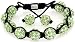 Royal Diamond Apple Green Shamballa Swarovski Crystal Stone Balls Shamballa Bracelet (9 COLORS TO CHOOSE FROM) picture
