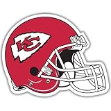 Kansas City Chiefs NFL Football bumper sticker 5"x 4"