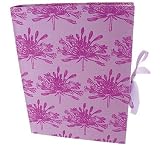 Paperchase Portrait Album. Flock Agapanthus Design