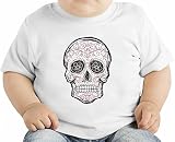 Sugar skull オーガニックベビーTシャツ 12 - 18 Months