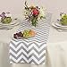Appleberry Attic Table Runner Chevron - Grey