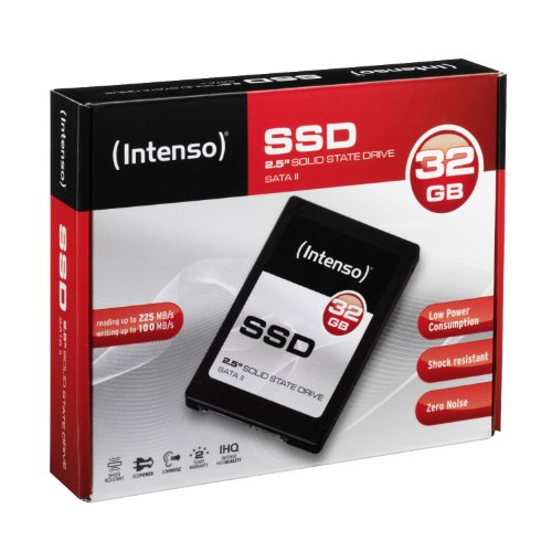 Interne Festplatten Shop Intenso SSD 32GB interne Festplatte (6,4 cm (2,5 Zoll) SATA II) schwarz