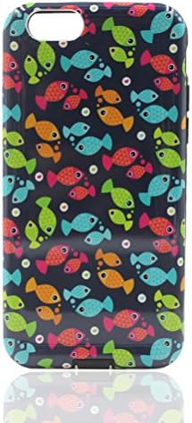 For iPhone 6 Case [4.7 inch], iPhone 6s Case, KYZ Hard Premium Cute Design Pattern Full Body Hybrid Impact Shockproof Defender Case Cover for iPhone 6 and iPhone 6s (A05)