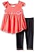Little Lass Baby and Girls' 2 PC Capri Set Zig Zag Lace