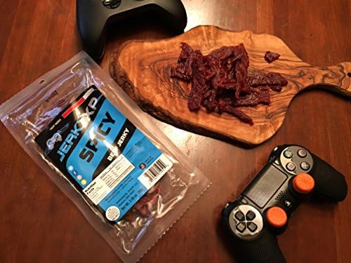 JerkyXP Beef Jerky (Spicy, 2.85-Ounce)
