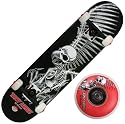 Birdhouse (CPX1041) Tony Hawk Full Skull Series 7.5-Inch Full Size Complete Skateboard (Black)
