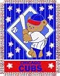 Chicago Cubs Jacquard BABY Throw Blanket by Northwest