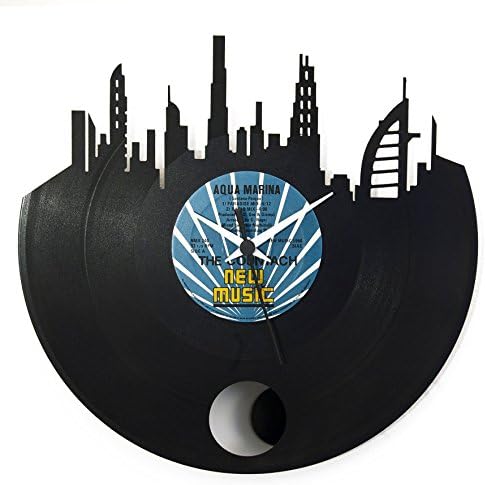 Vinyluse Dubai Clock with Pendulum