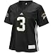 NCAA adidas Western Michigan Broncos #3 Ladies Black Fashion Replica Football Jersey