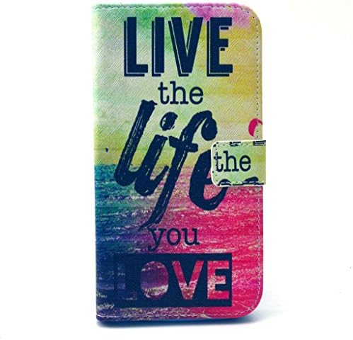 BLU Advance Case, Chinstyle BLU Advance 4.0 Case PU Leather Wallet Case Magnetic Closure Popular Art Life Pattern Flip Cover