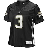 NCAA adidas Western Michigan Broncos #3 Ladies Black Fashion Replica Football Jersey