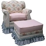 Angel Song Blossoms and Bows Empire Adult Rocker... by Angel Song