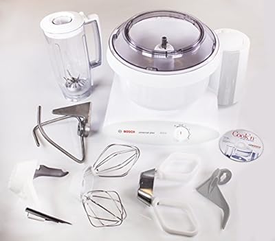 Bosch Universal Plus Mixer with Cookie Paddles, Blender, Bowl Scraper & Dough Hook Extender