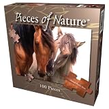 Nuzzling Mustang Jigsaw Puzzle 100pc