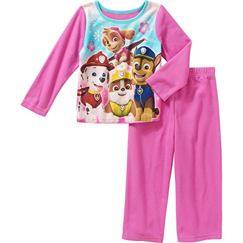 Nickelodeon Paw Patrol Girls Skye Flannel Sleepwear Pajama Pant Set