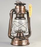 Original DIETZ Sturmlaterne, bronziert, H�he 25,4 cm