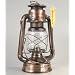 Original DIETZ Sturmlaterne, bronziert, H�he 25,4 cm
