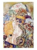 Baby Premium Poster Print by Gustav Klimt, 18x24