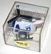 Pull Back Mini Gear Wind-Up Collections, Pull Back White Police Helicopter (1 Each)