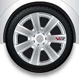 Zoom Produkt-Bild: Radzierblenden Radkappen Radabdeckung 16" Zoll #77 SILBER ABS