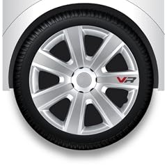 Radzierblenden Radkappen Radabdeckung 16" Zoll #77 SILBER ABS