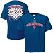 Majestic Philadelphia Phillies 2008 World Series Champions Royal Blue Champs Jersey Roster T-shirt
