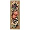 Safavieh Garden Flowers Wool Hook Rug - Black (2'6"x8')