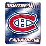 Montreal Canadiens Fleece Blanket Throw 50 x 60