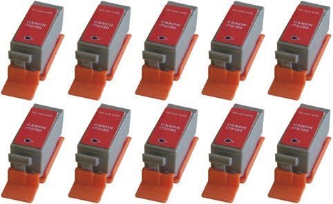 10-Pk Compatible CANON BCI-15 Black Printer Ink Cartridges for i70, i80, Pixma iP90, Pixma iP90V