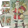 Gift Wrap Central: Vintage Santa Gift Wrap Assortment ~ Save 10%