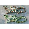 Harlequin Mosaic Resin Lizard Garden Ornament