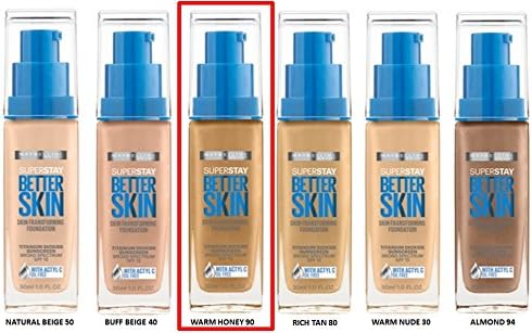 Maybelline Superstay Better Skin Skin-Transforming Foundation - WARM HONEY 90