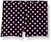 Gia-Mia Dance Girls' Big Animal Print Short, Polka Dots, Large