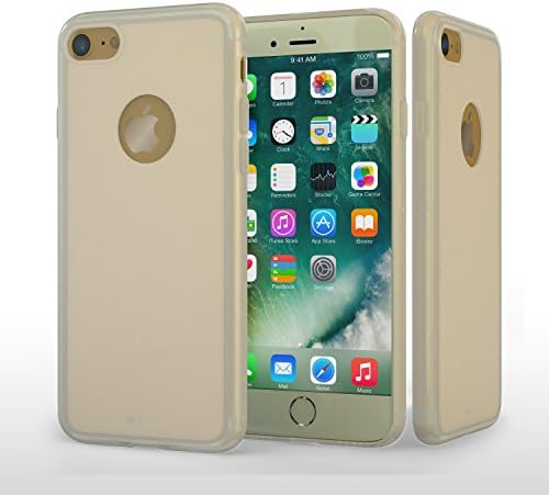 Transparent iPhone7 Waterproof iPhone Case- Minimalist, Slim Fit, Shock- Absorbing Smart Protection Case for Apple iPhone 7- Flexible Slide-Proof, Anti-Drop Silicone iphone 7 Cover